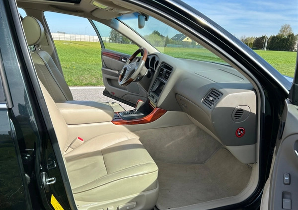 Lexus GS cena 42900 przebieg: 238000, rok produkcji 2001 z Babimost małe 704